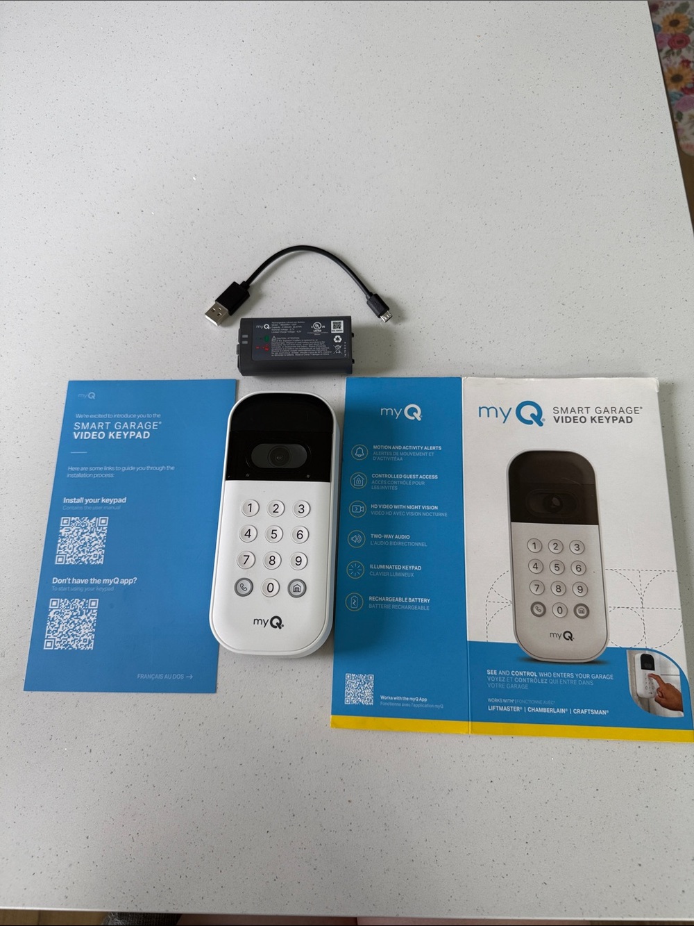 myQ Smart Garage Video Keypad
